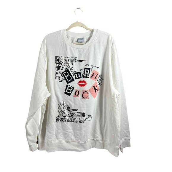 Mean Girls Sweaters - Mean Girls Super Comfy White Sweater